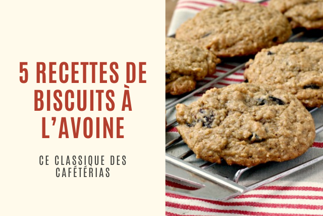 recettes biscuits avoine